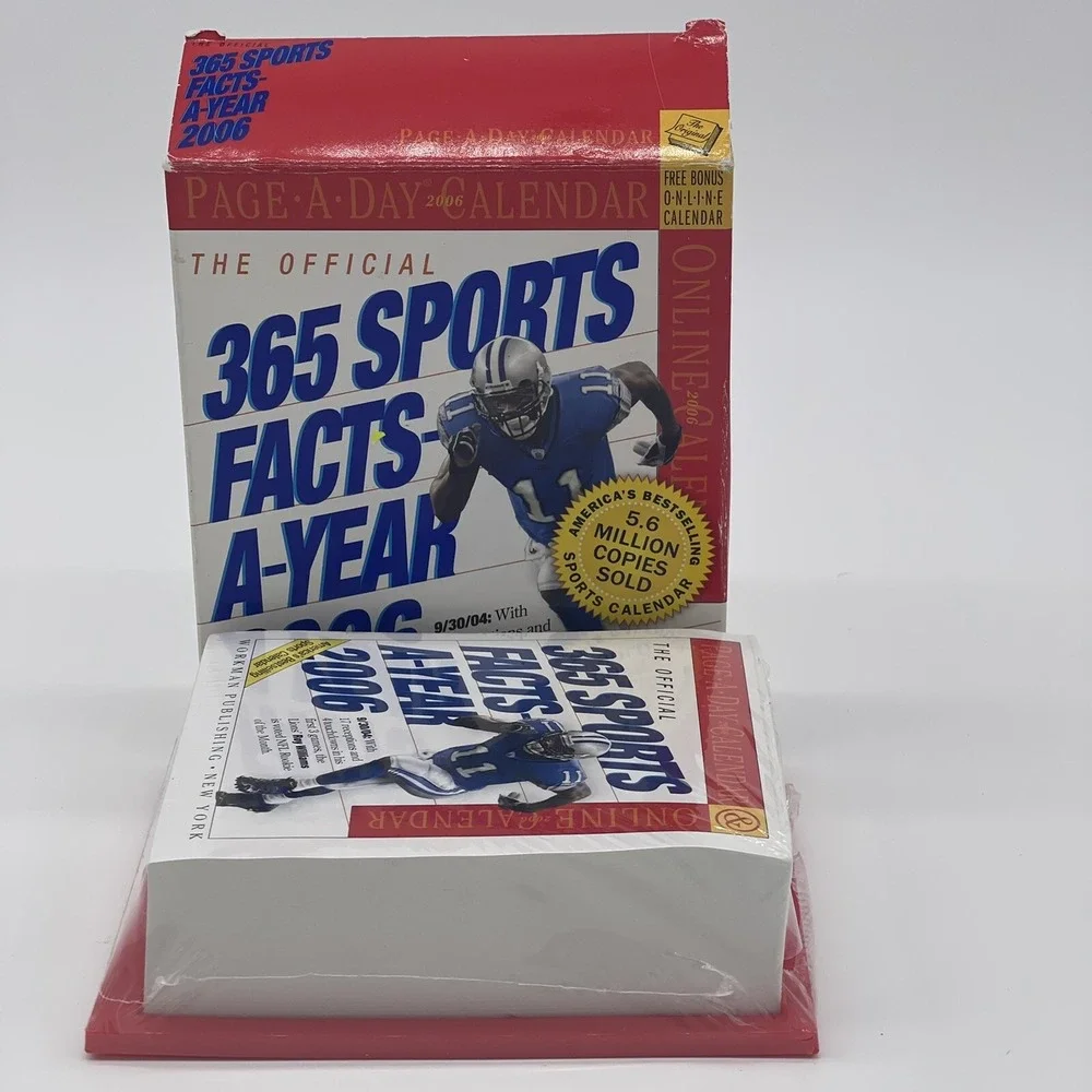 365 Sport Facts-A-Year 2006, The Official Page-A-Day‎ Calendar (2006)
